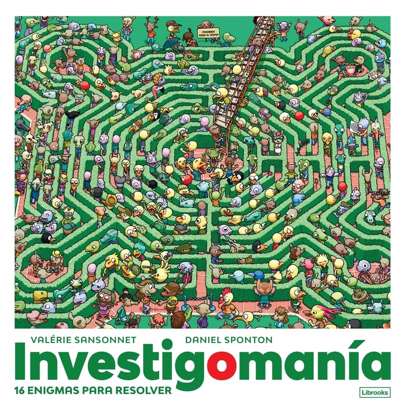 Libro: Investigomanía: 16 enigmas para resolver