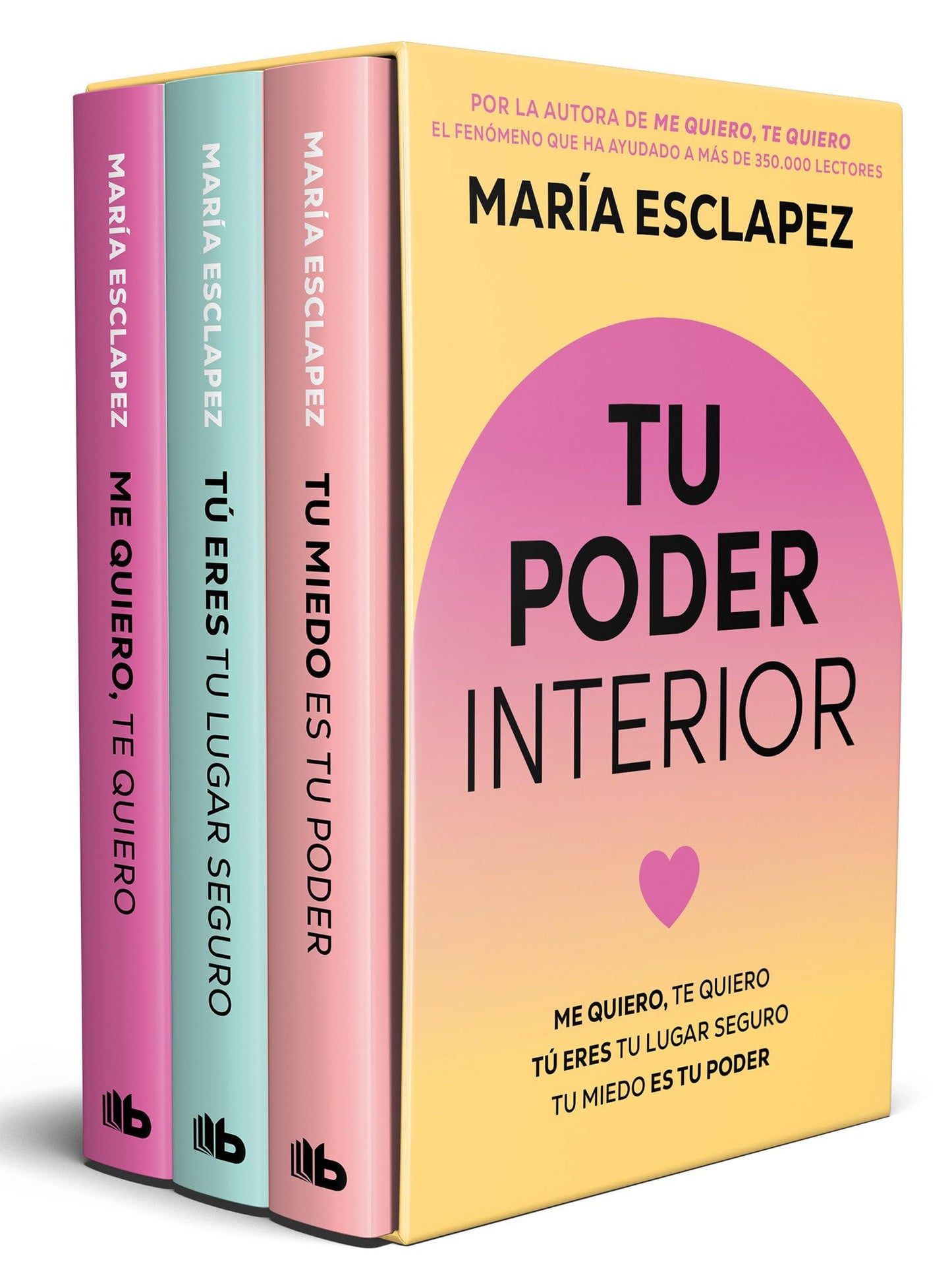 Libro: Estuche Tu Poder Interior (Tu miedo es tu poder | Tú eres tu lugar seguro | Me quiero, te quiero) (No ficción)