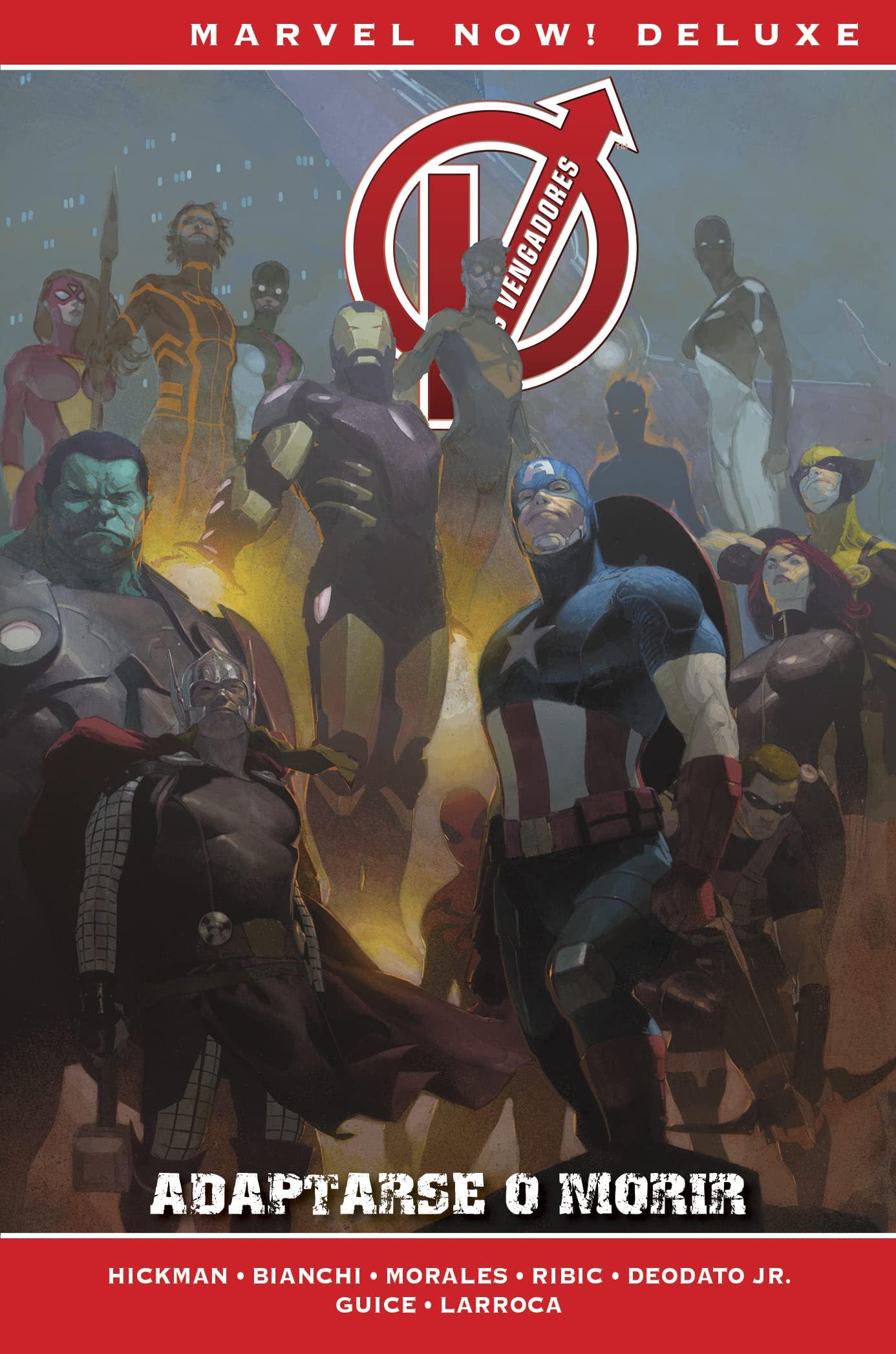 Libro: Reedición marvel now! los vengadores de jonathan hickman 5. adaptarse o morir