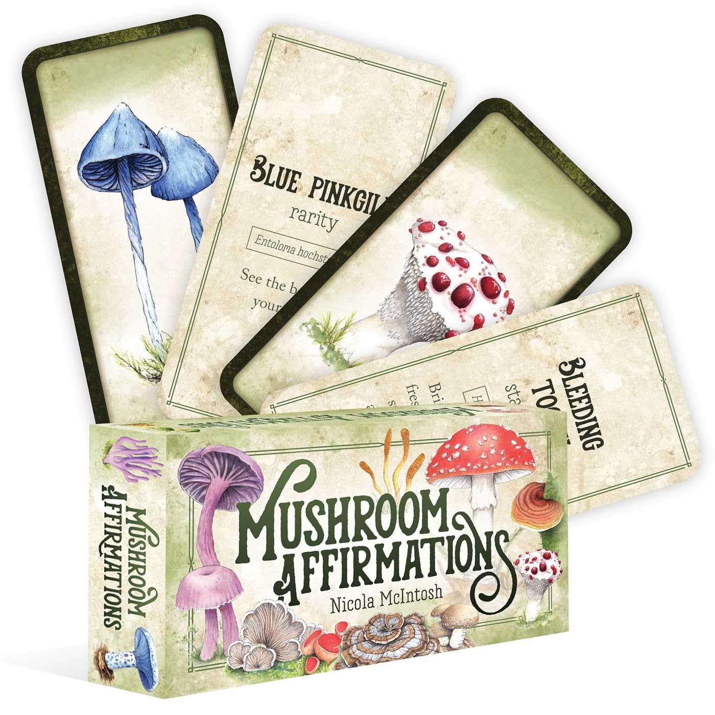 Libro: Mushroom Affirmations (Rockpool Mini Cards)