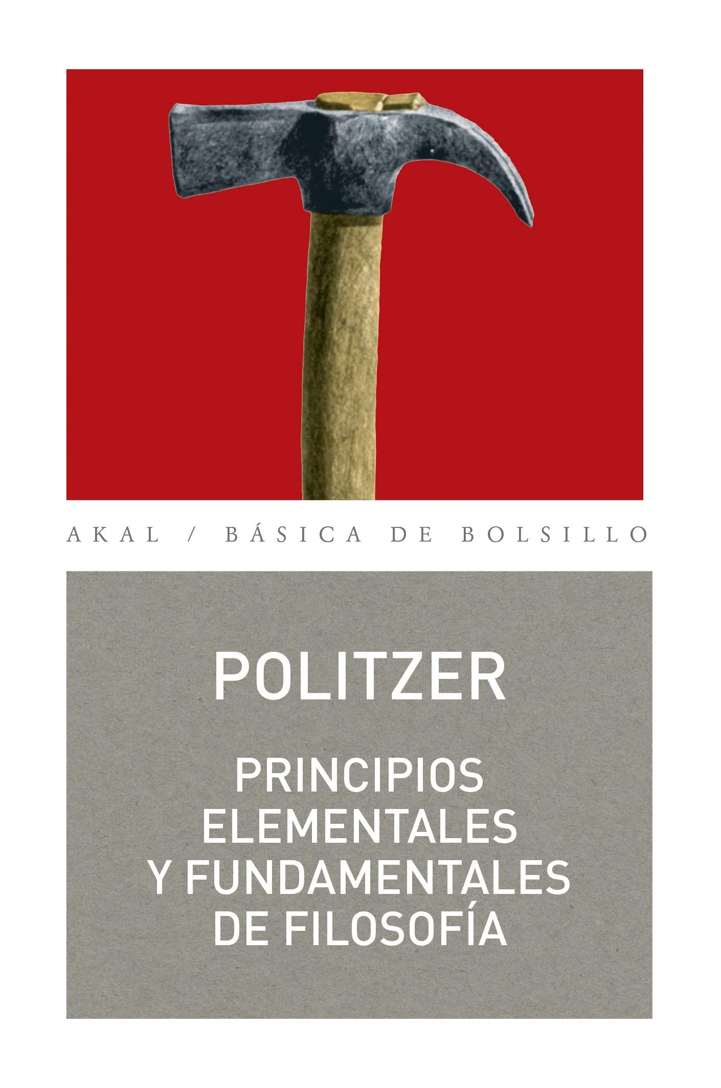 Libro: Principios elementales y fundamentales de filosofía (Basica De Bolsillo) (Spanish Edition)