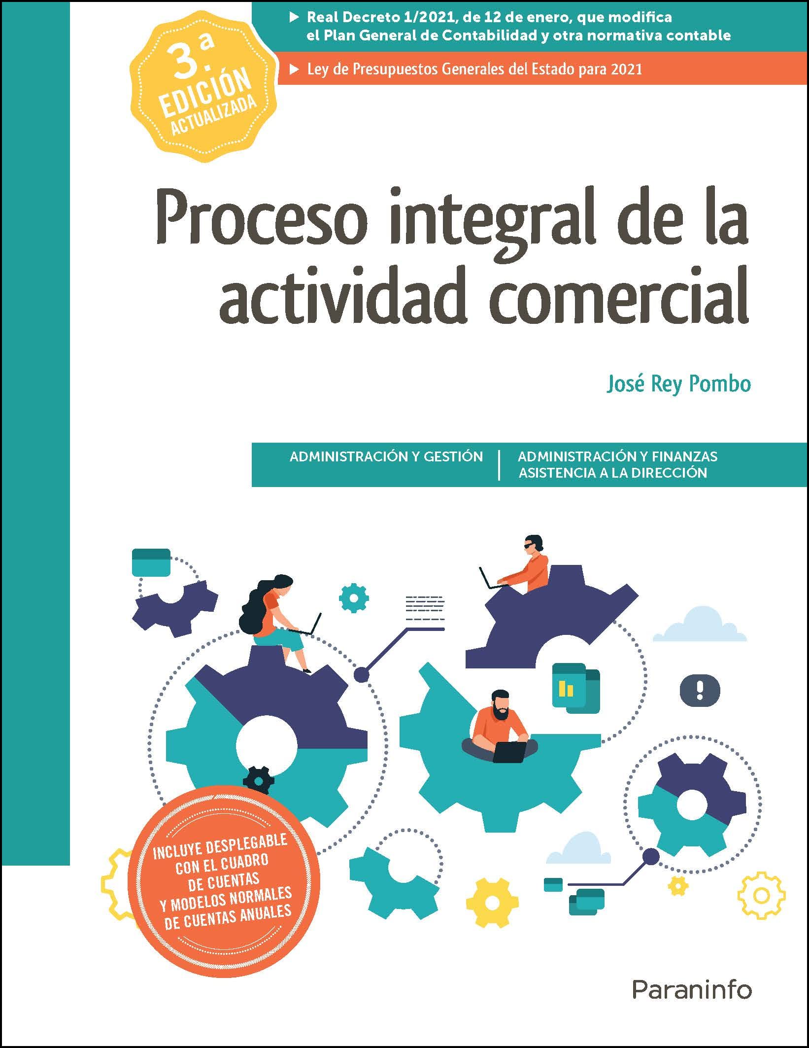 Libro: Proceso Integral De La Actividad Comercial 3.ª Edicion 2021 (Administración y Gestión)