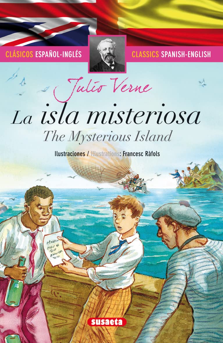 Libro: La isla misteriosa - español/inglés (Clásicos bilingües)