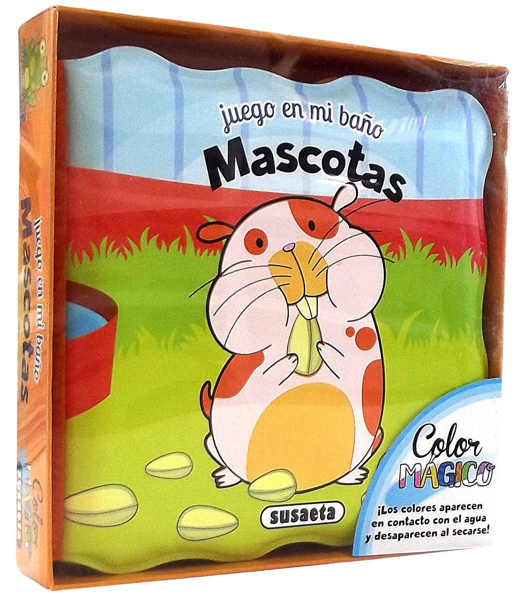 Libro: Mascotas (Juego en mi baño)