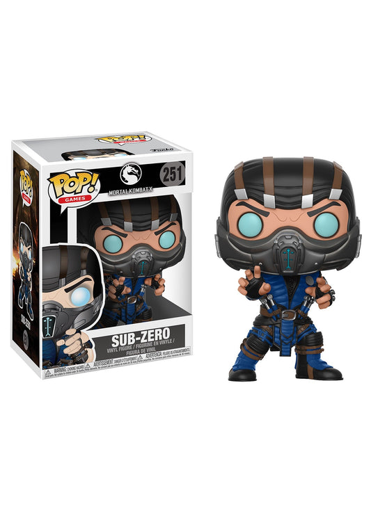 Funko Pop Games: Mortal Combat - Subzero (Styles May Vary) Collectible Figura de Vinilo