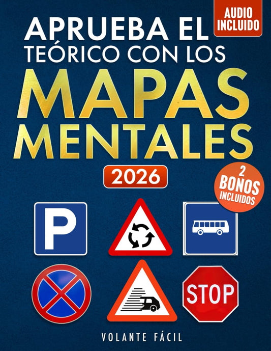 Aprueba el Teórico con los Mapas Mentales: Visualiza, Comprende y Sácate el Permiso B sin Estrés. Ideal Para DEA, TDAH y Aprendizaje Visual