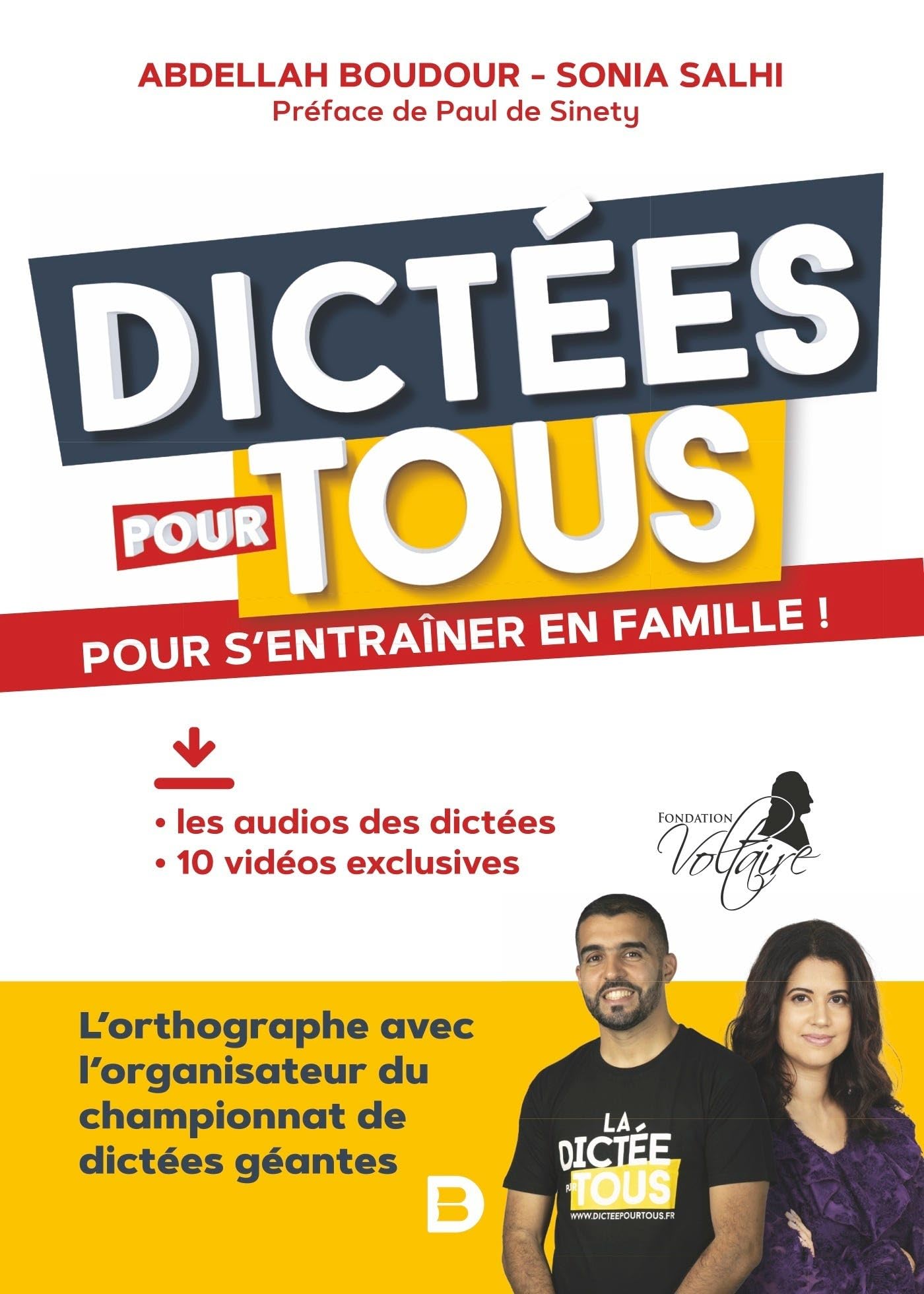 Libro: Dictées pour tous: Pour s'entraîner en famille !