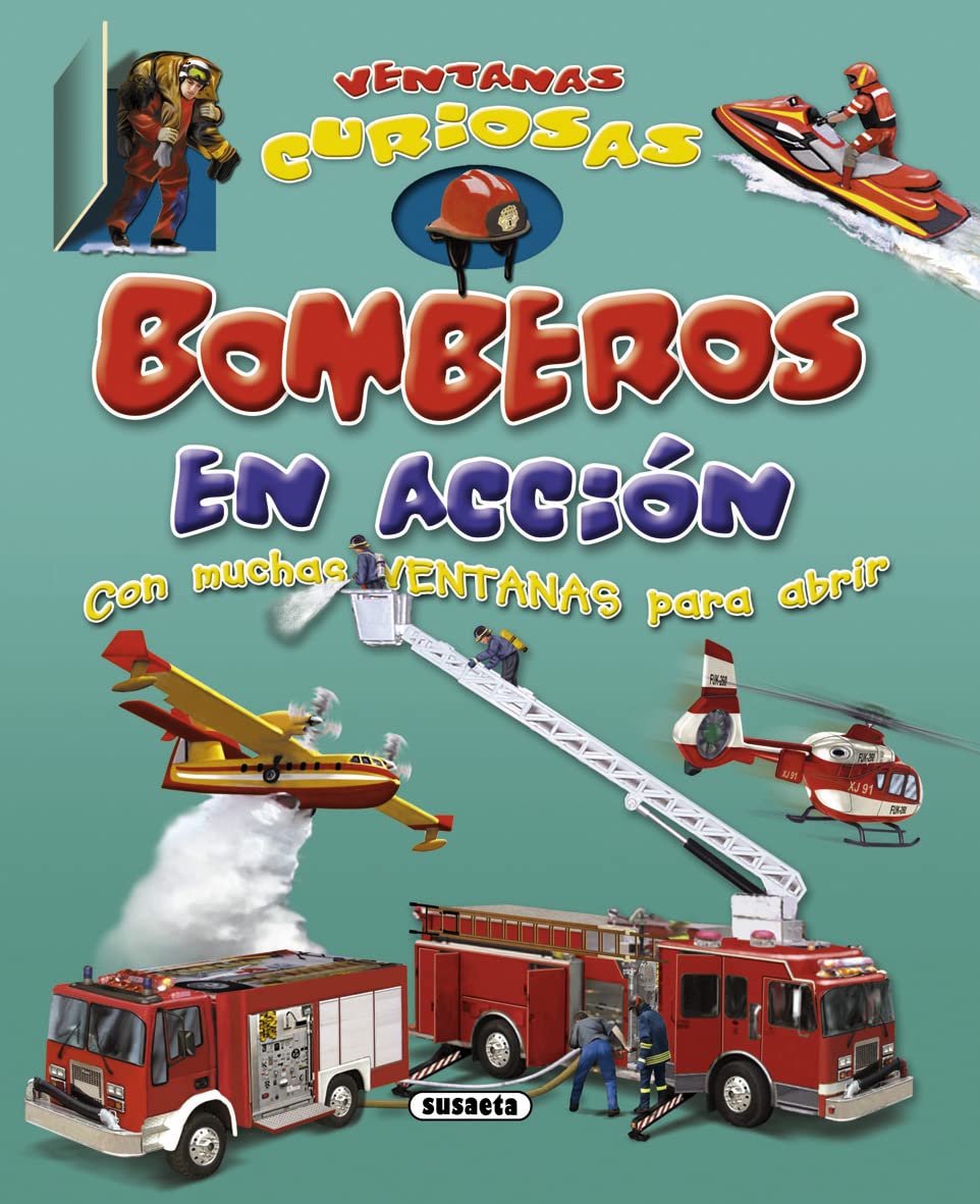 Libro: Bomberos en acción (Ventanas curiosas)