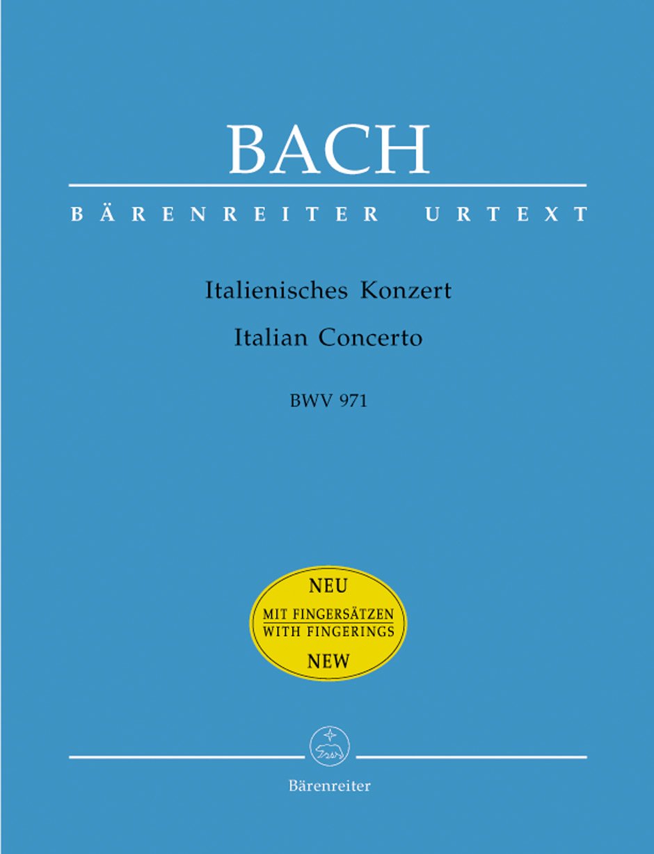 Libro: Bach: Italian Concerto, BWV 971