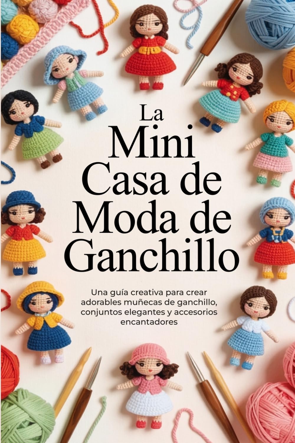 Libro: La Mini Casa de Moda de Ganchillo: Una guía creativa para crear adorables muñecas de ganchillo, conjuntos elegantes y accesorios encantadores