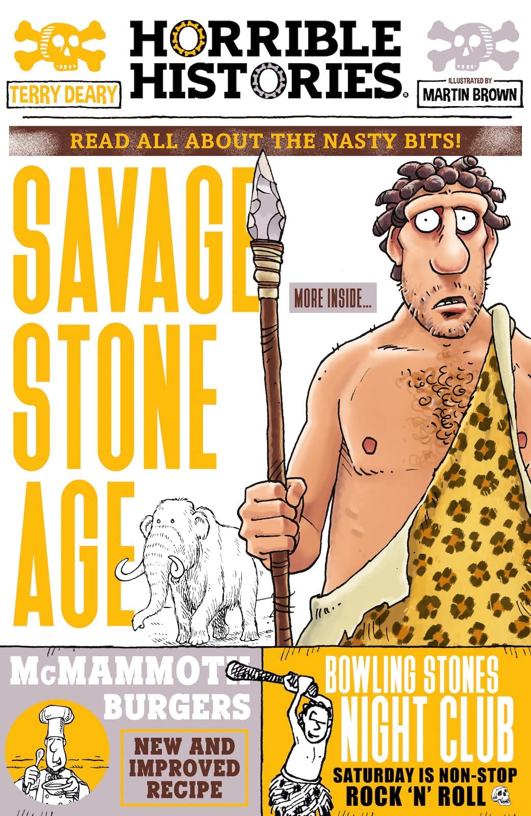 Libro: Savage Stone Age (newspaper edition) (Horrible Histories)