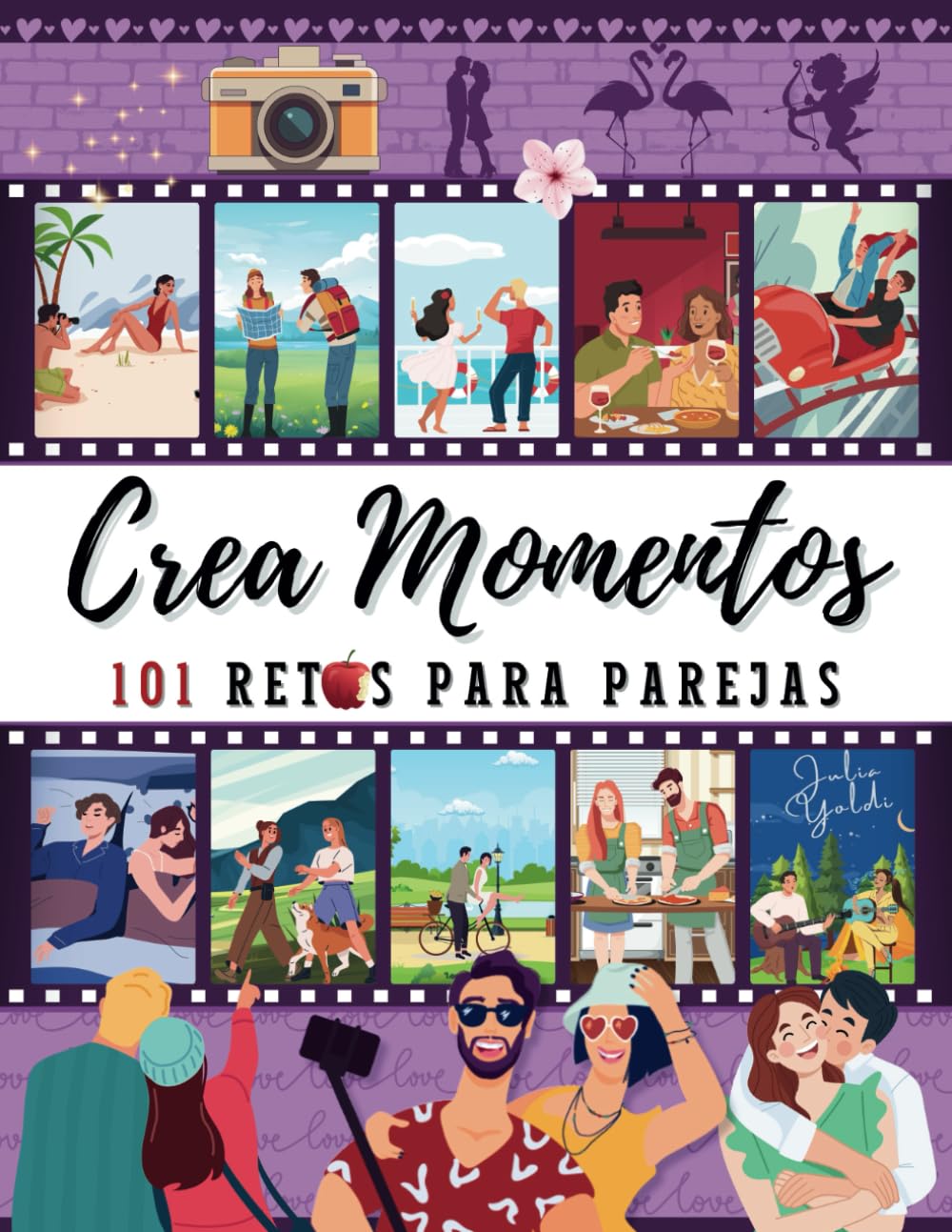 Libro: Crea Momentos 101 Retos Para Parejas: Contigo Todo Vale: 24 Cupones y 101 Retos en Pareja Para Crear Recuerdos Inolvidables, Álbum Personalizado De ... Crear Recuerdos Duraderos) (Spanish Edition)