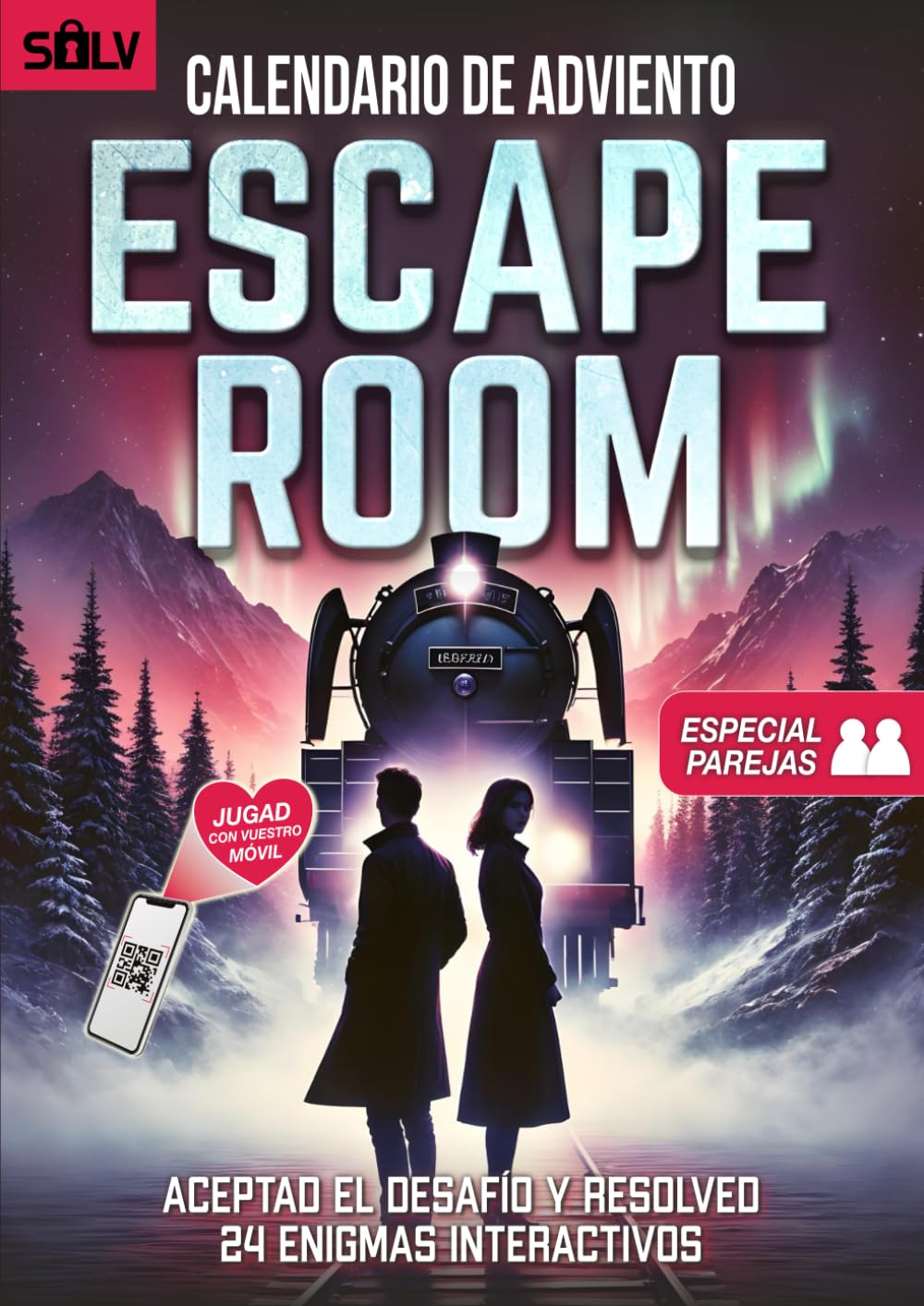 Libro: Calendario de Adviento Escape Room especial Parejas: Aceptad el desafío y resolved 24 enigmas interactivos (Libro + App) (Spanish Edition)