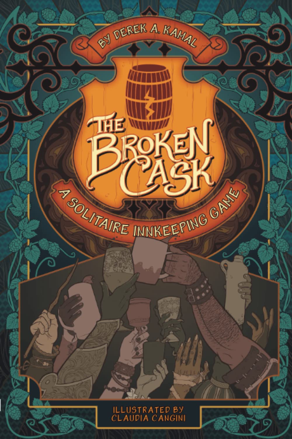 Libro: The Broken Cask: A Solitaire Innkeeping Game