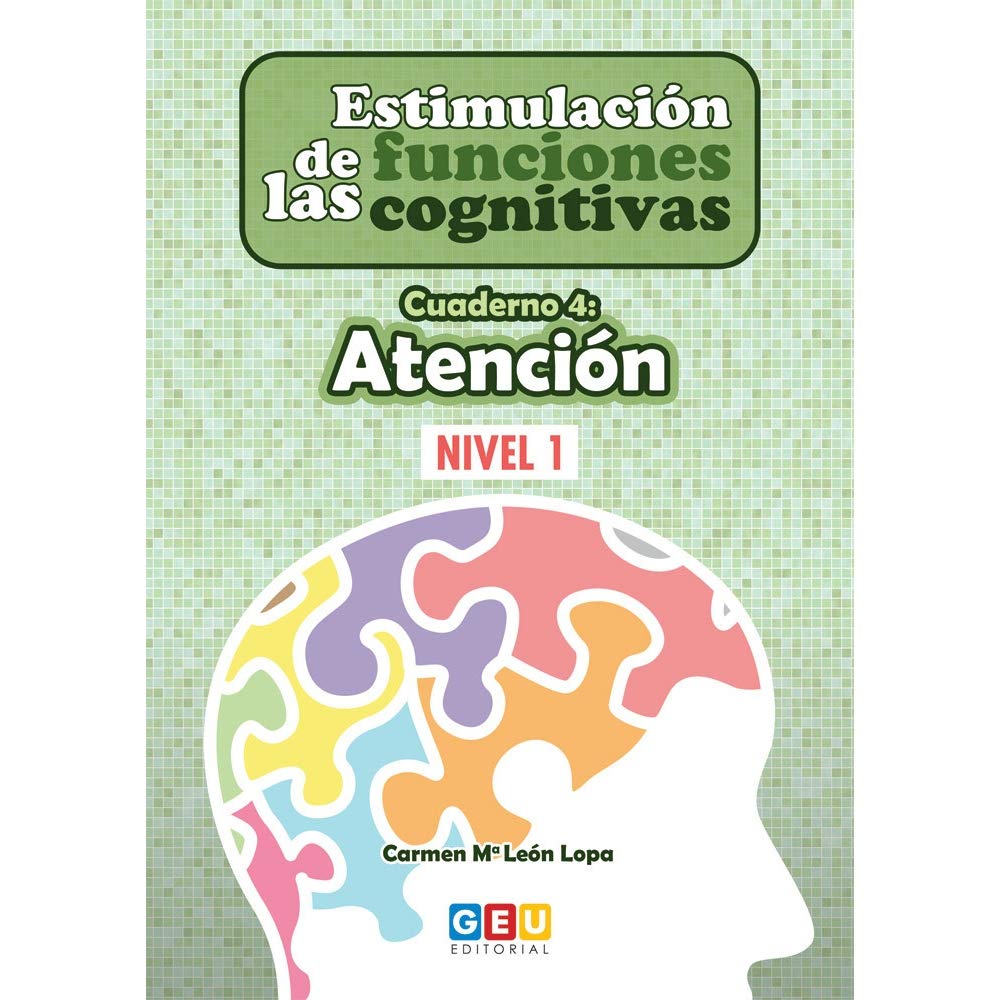 Libro: Estimulación de las funciones cognitivas, nivel 1. Cuaderno 4