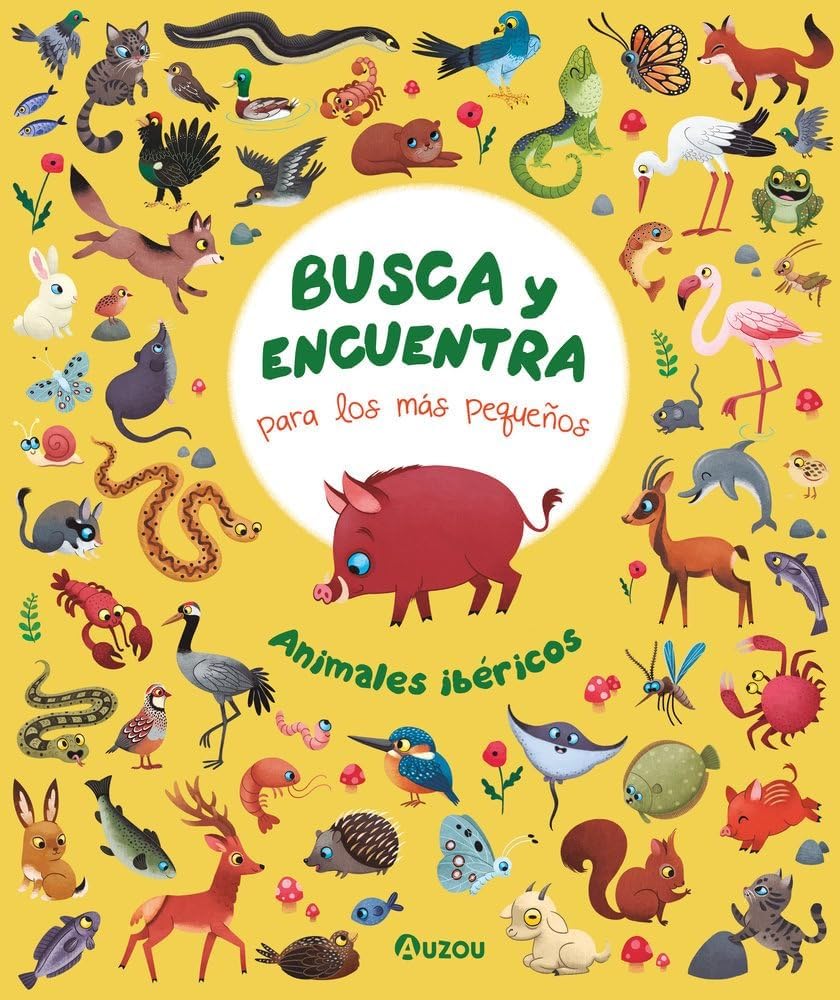 Libro: Animales ibéricos. Busca y encuentra para los más pequeños