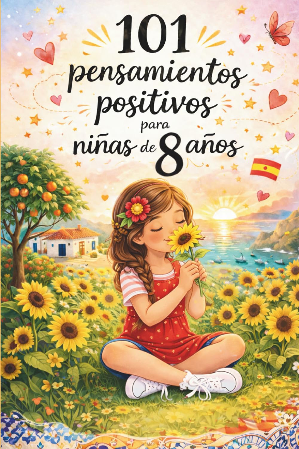 Libro: 101 pensamientos positivos para niñas de 8 años: El regalo especial para el 8.º cumpleaños o simplemente porque sí – lleno de alegría y confianza