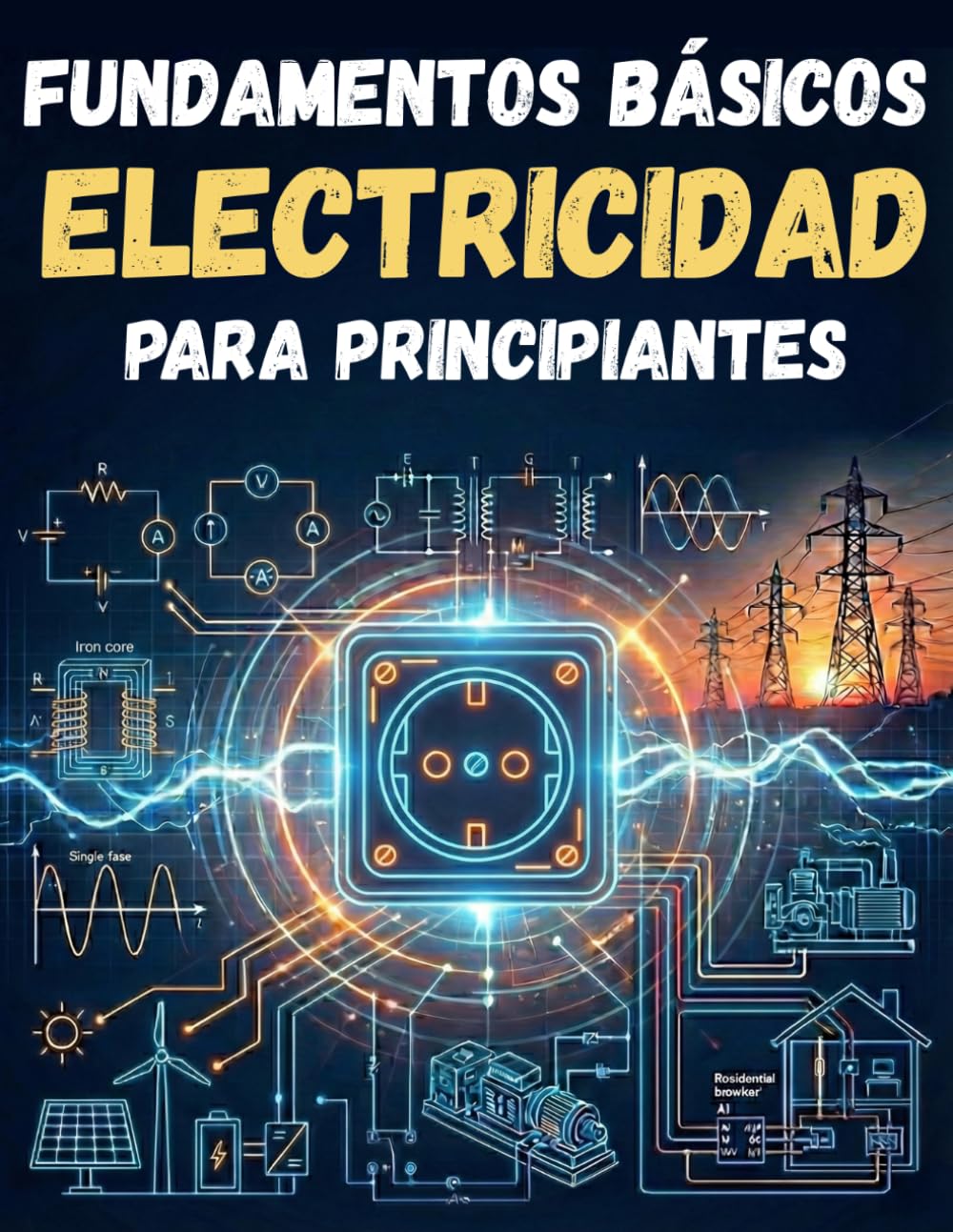 Libro: FUNDAMENTOS BÁSICOS DE ELECTRICIDAD PARA PRINCIPIANTES: Todo lo necesario para aprender sobre electricidad. Guía completa