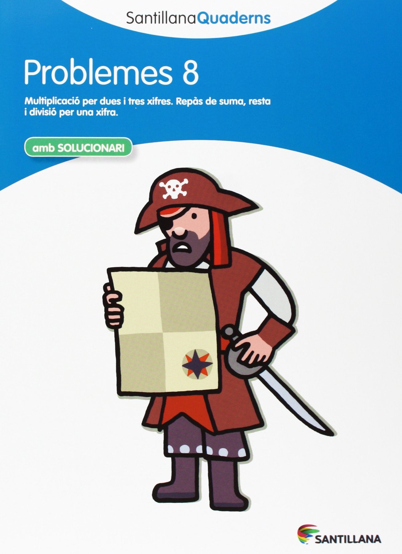 Libro: SANTILLANA QUADERNS PROBLEMES 8