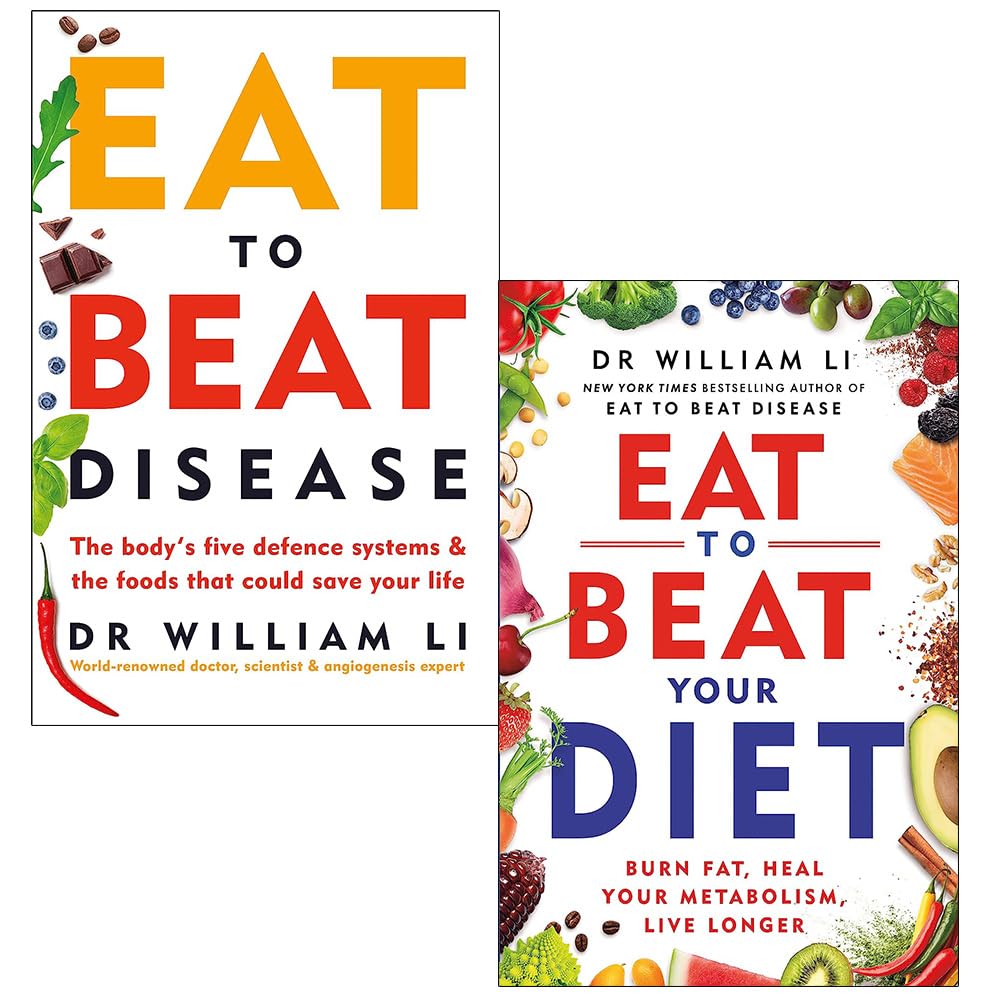 Libro: Dr William Li Collection 2 Books Set (Eat to Beat Disease & Eat to Beat Your Diet)