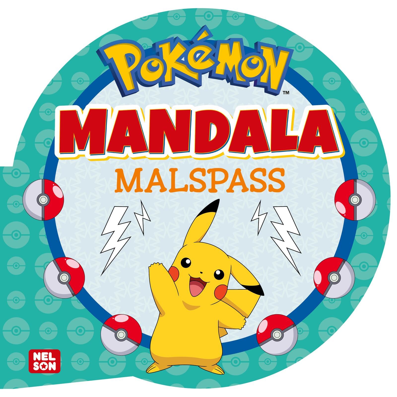 Libro: Pokémon Activity-Buch: Mandala-Malspaß