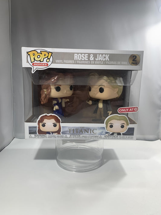 Funko - Figura Titanic - Pack de 2 Rose & Jack Exclu Pop 10cm - 0889698364379