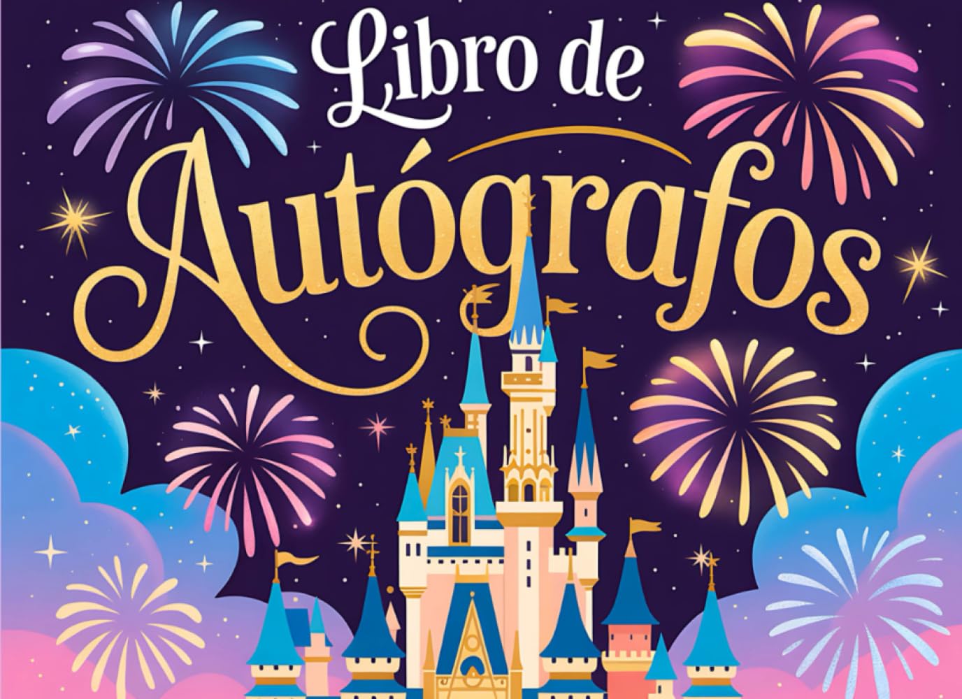 Libro de Autógrafos: Un Recuerdo Mágico Para Coleccionar Firmas y Fotos de Personajes Favoritos, Superhéroes, Aventuras en Parques Temáticos y Vacaciones Familiares