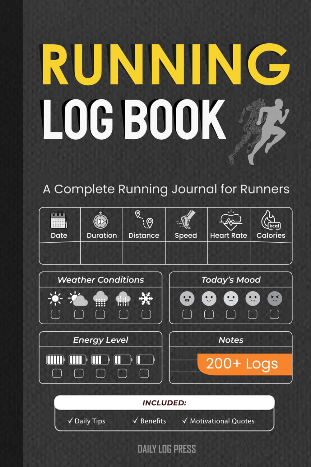 Libro: Running Log Book: Complete Running Journal For Runners