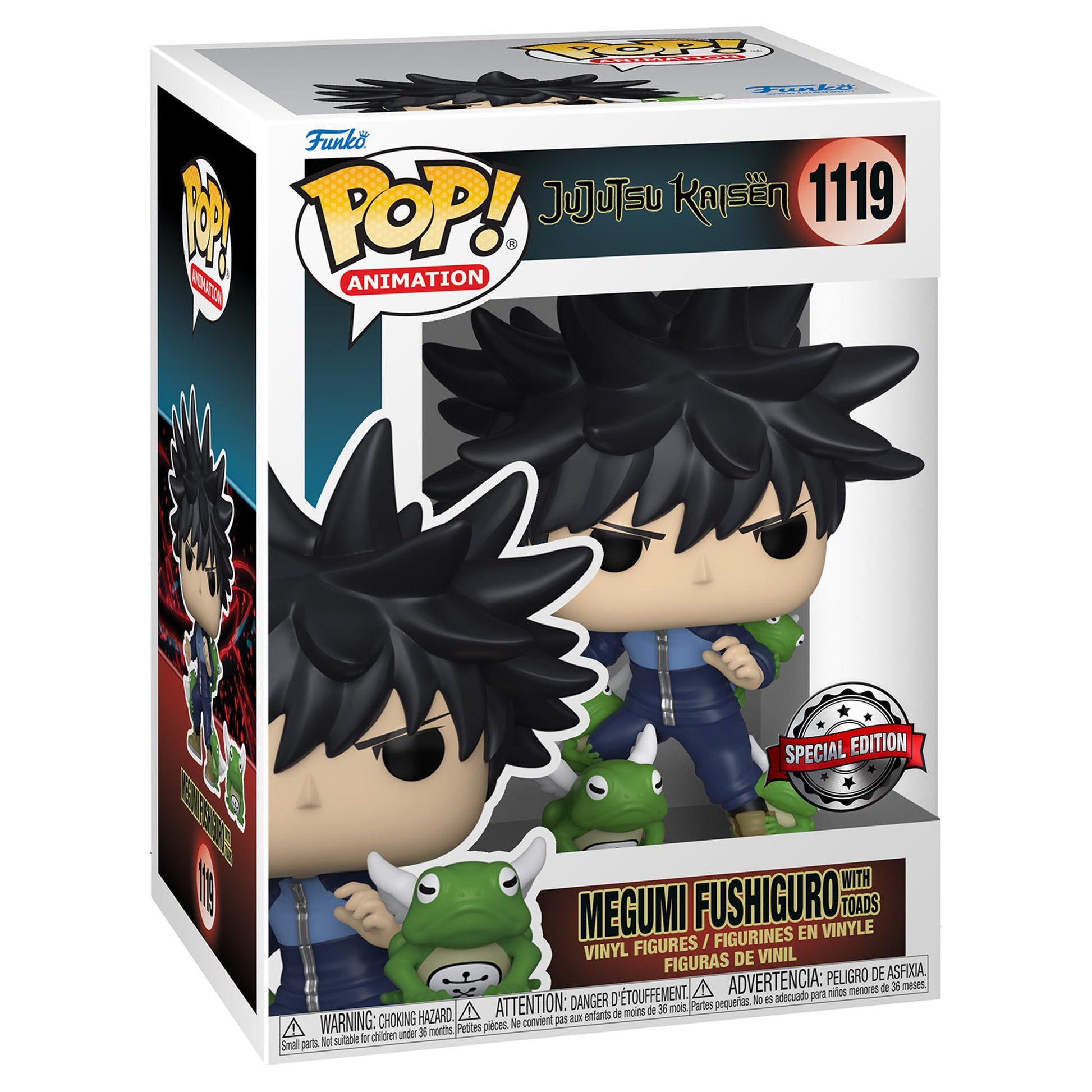 Funko Pop! & Buddy: JJK - Megumi Fushiguro with Toads - Jujutsu Kaisen