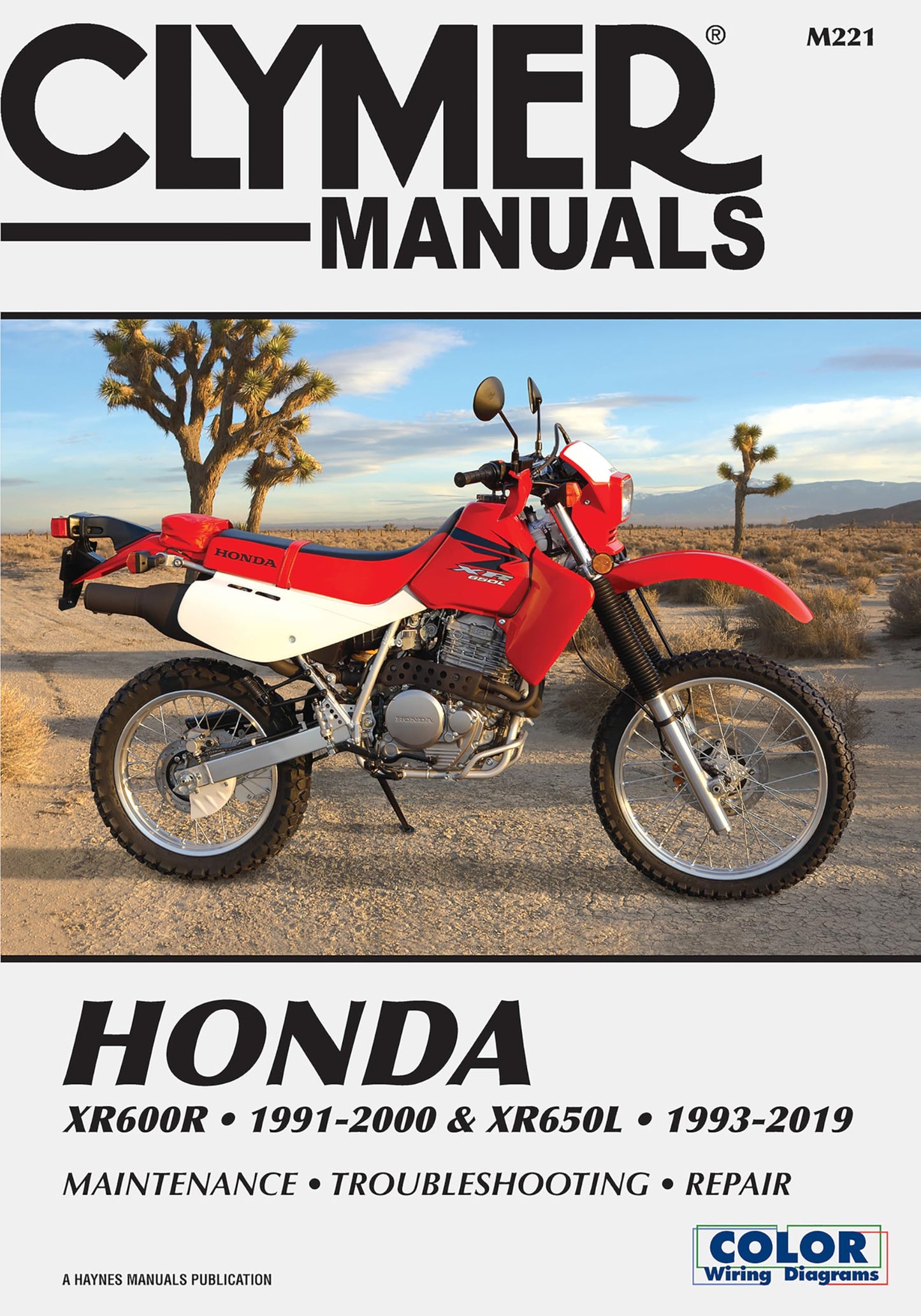 Libro: Honda XR600R - 1991-2000 & XR650L - 1993-2019 Clymer Manual: Maintenance - Troubleshooting - Repair (Clymer Powersport)