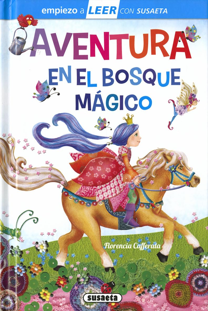 Libro: Susaeta - Aventura en el bosque mágico: libro infantile de cuentos clasicos 6 años (Empiezo a LEER con Susaeta - nivel 1)
