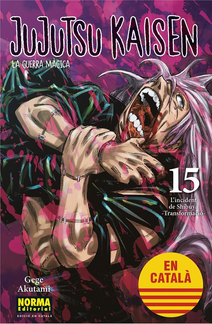 Libro: JUJUTSU KAISEN 15 CATALA