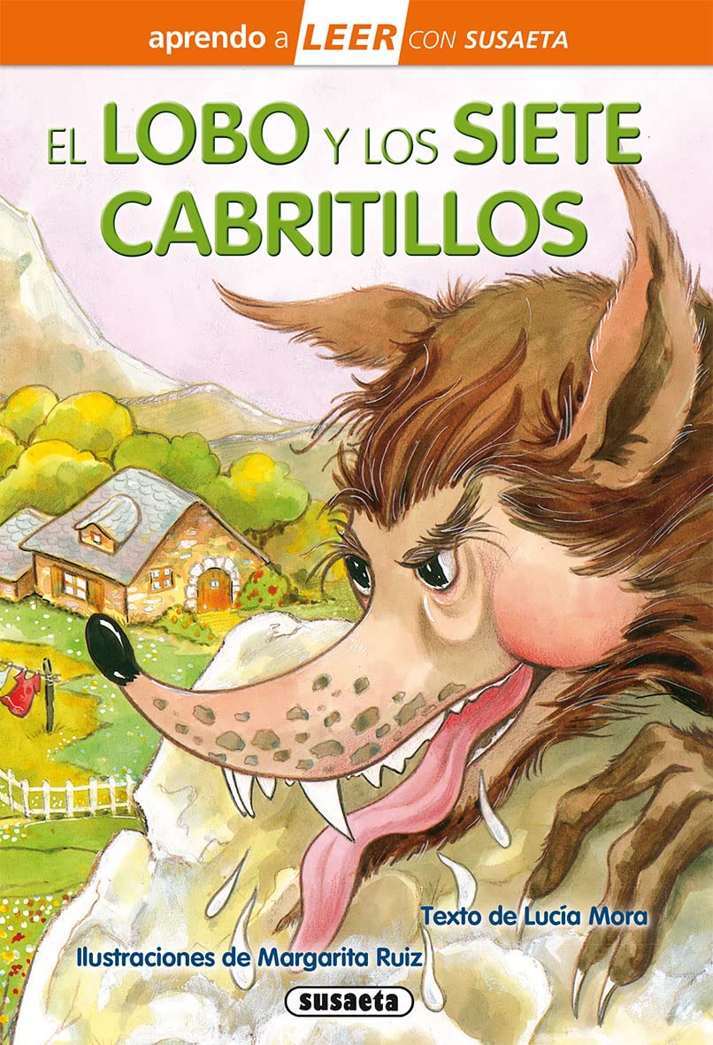 Libro: El lobo y los siete cabritillos (Aprendo a LEER con Susaeta - nivel 0)