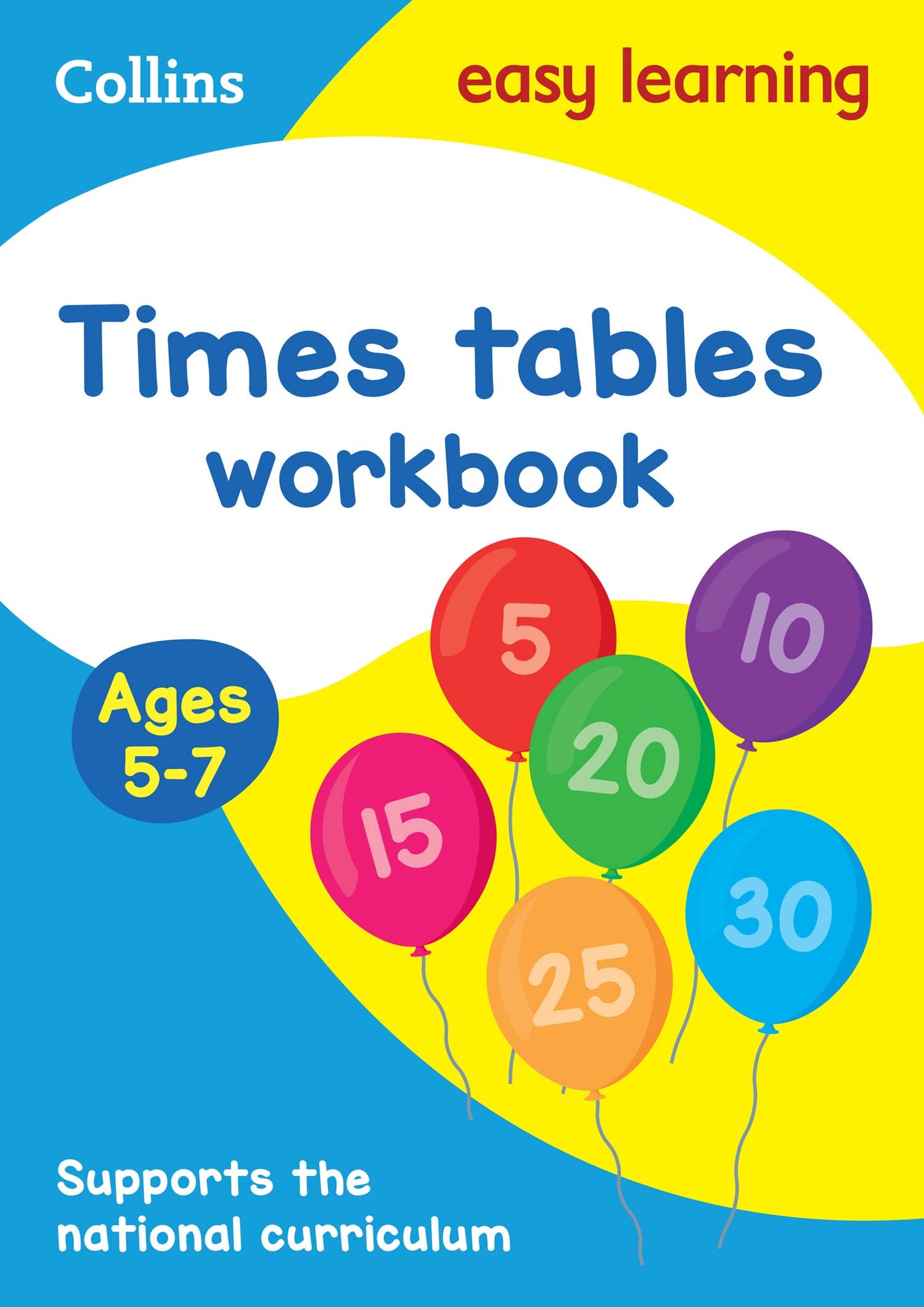 Libro: Times Tables Workbook Ages 5-7: Ideal for home learning (Collins Easy Learning KS1)