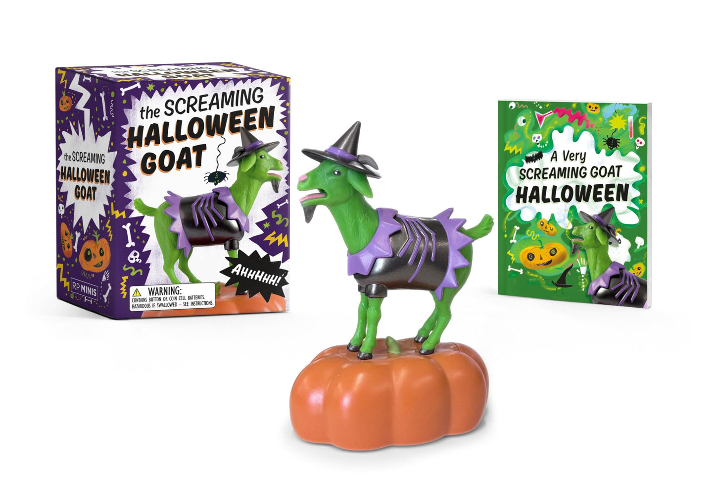 Libro: The Screaming Halloween Goat: Ahhhhh! (Rp Minis)