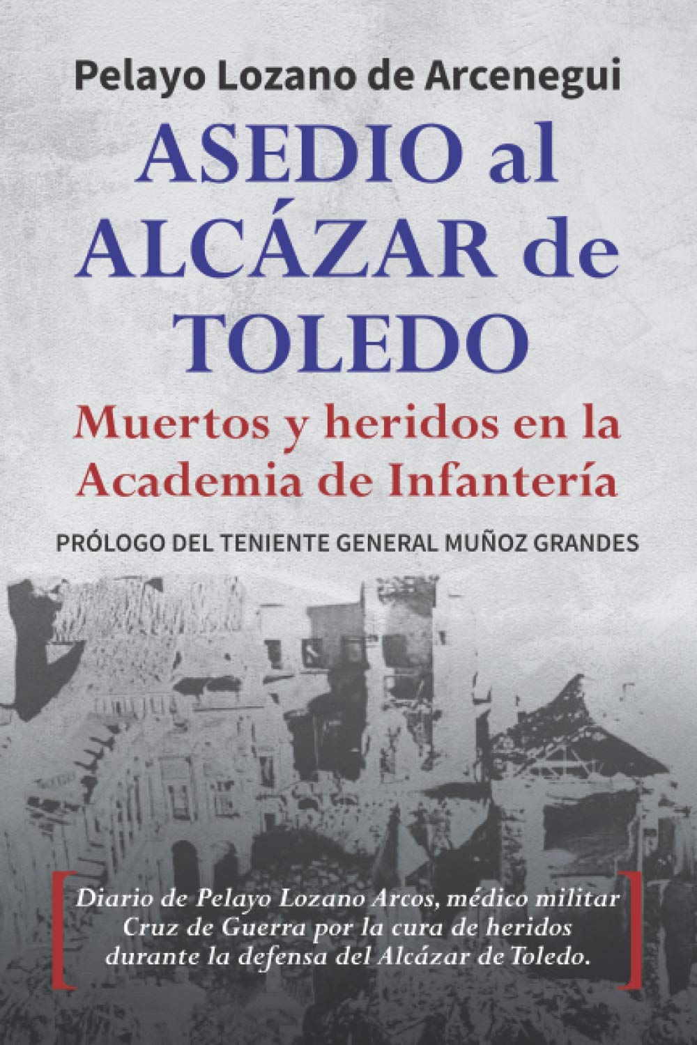 Libro: Asedio al Alcázar de Toledo: Muertos y heridos en la Academia de Infantería