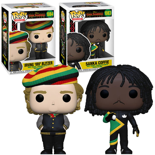 Funko Movies: POP! Cool Runnings Collectors Set - Sanka Coffie, Irving IRV Blitzer