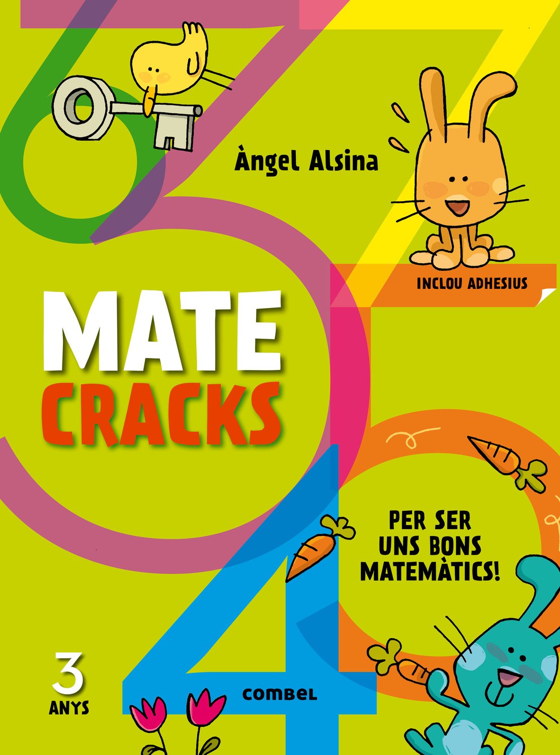 Libro: Matecracks Per ser un bon matemàtic 3 anys: 1