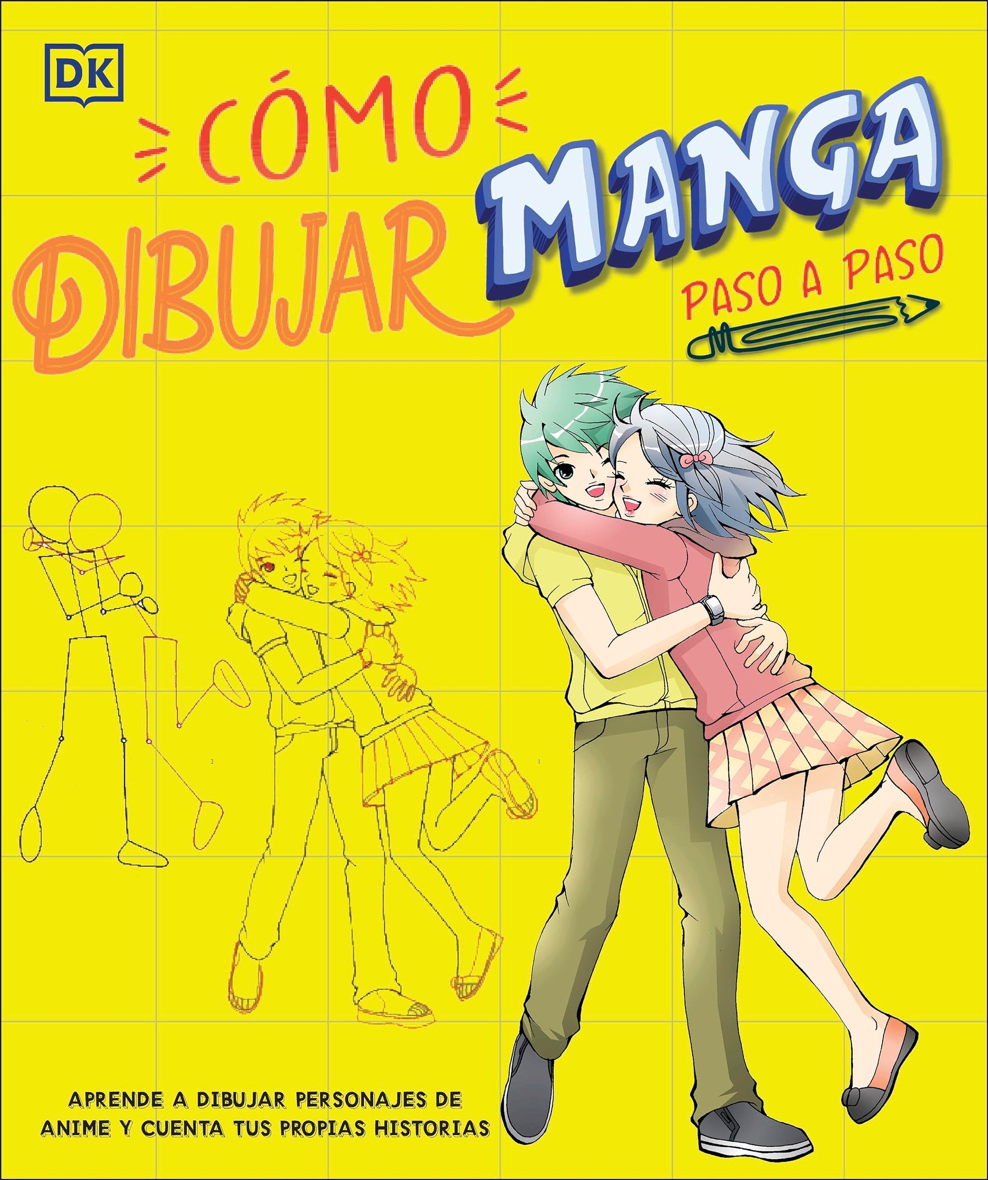 Libro: Cómo dibujar manga paso a paso: Aprende a dibujar personajes de anime y cuenta tus propias historias