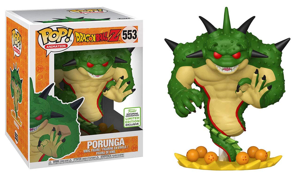 Funko Pop! Animación Dragon Ball Z Porunga #553 2019 Spring Convention Exclusivo