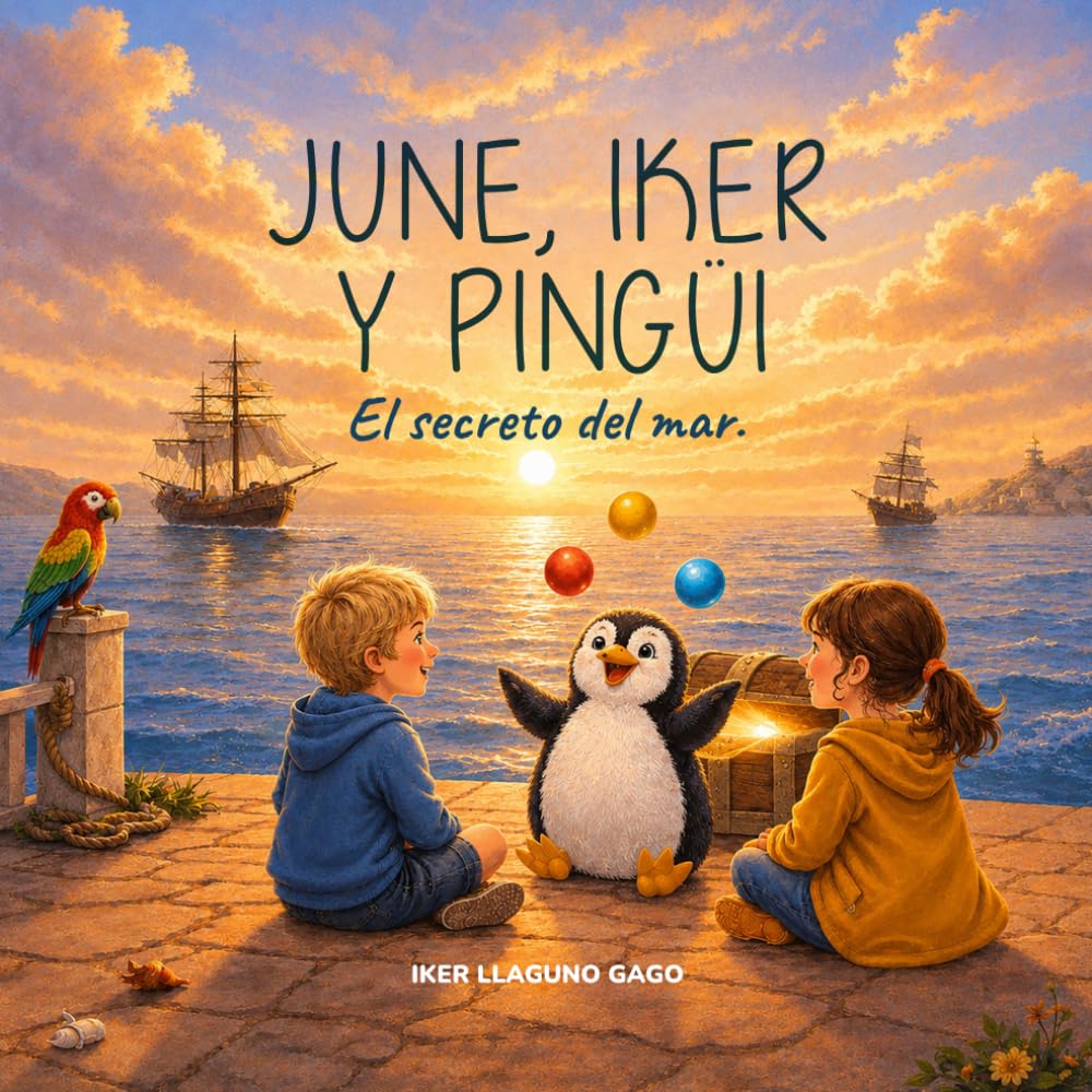 Libro: June, Iker y Pingüi. El secreto del mar