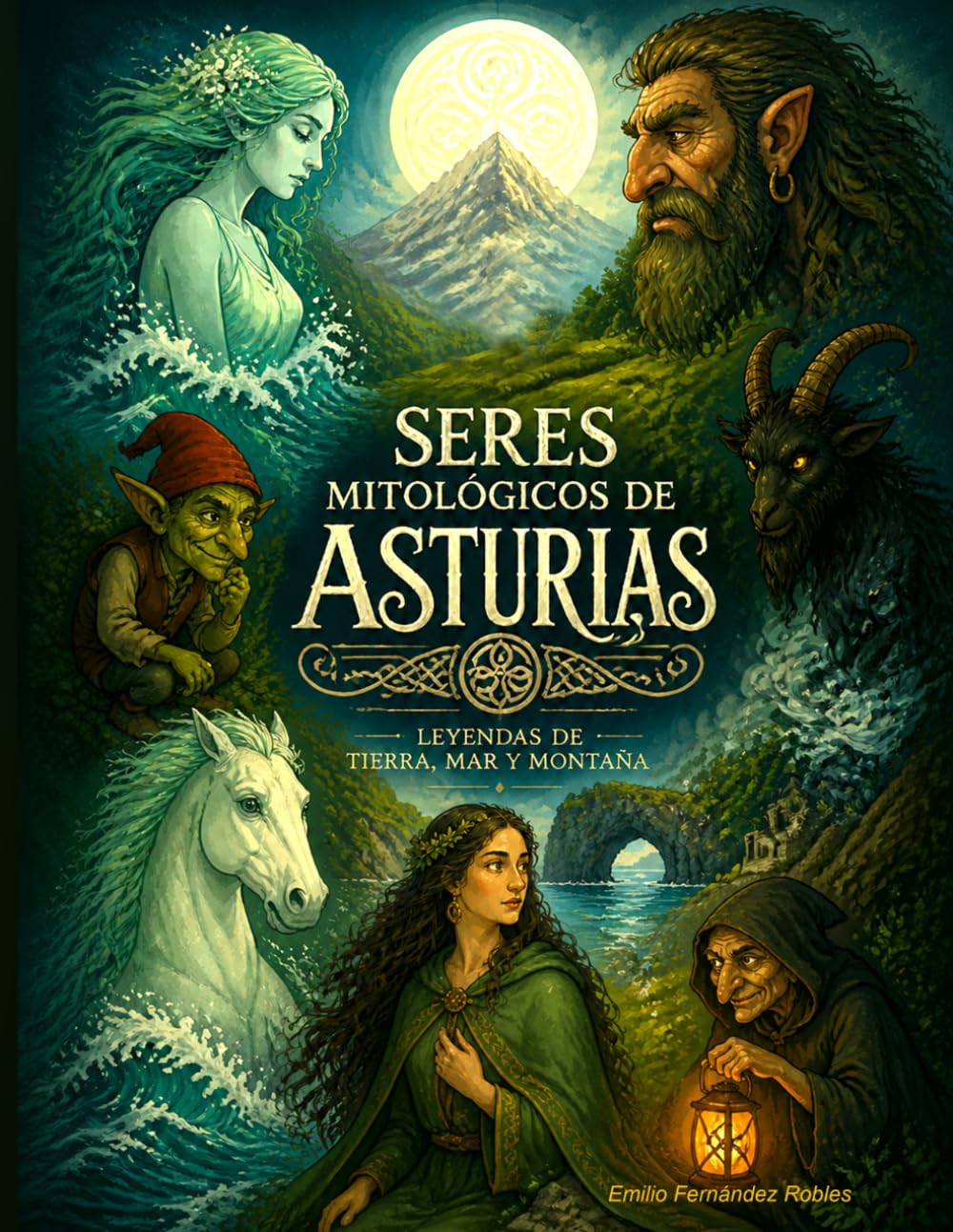 Libro: Seres mitológicos de Asturias: 1 (Mitología y Folclore Asturiano)
