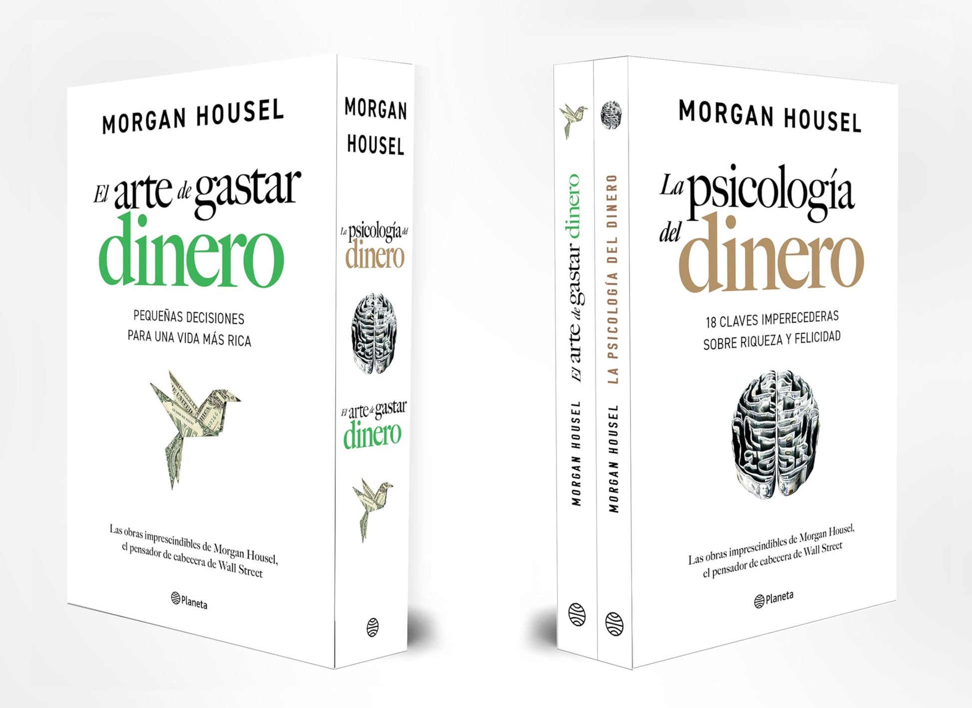 Estuche Morgan Housel: (La psicología del dinero / El arte de gastar dinero) (No Ficción)