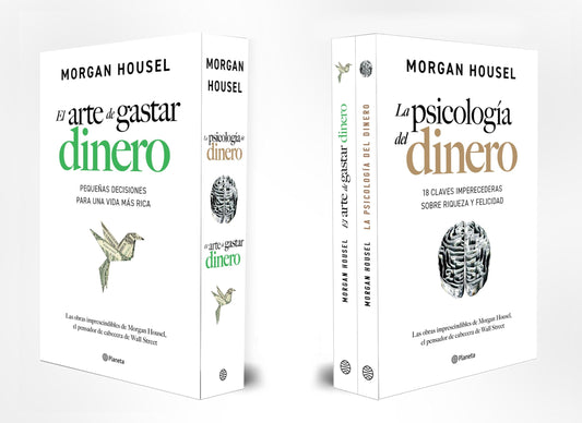 Estuche Morgan Housel: (La psicología del dinero / El arte de gastar dinero) (No Ficción)