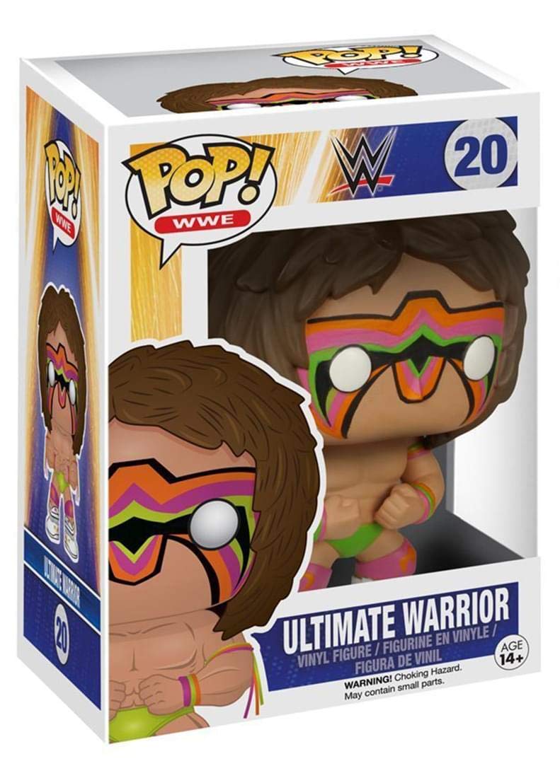 Funko POP WWE: Ultimate Warrior Figura de Vinilo