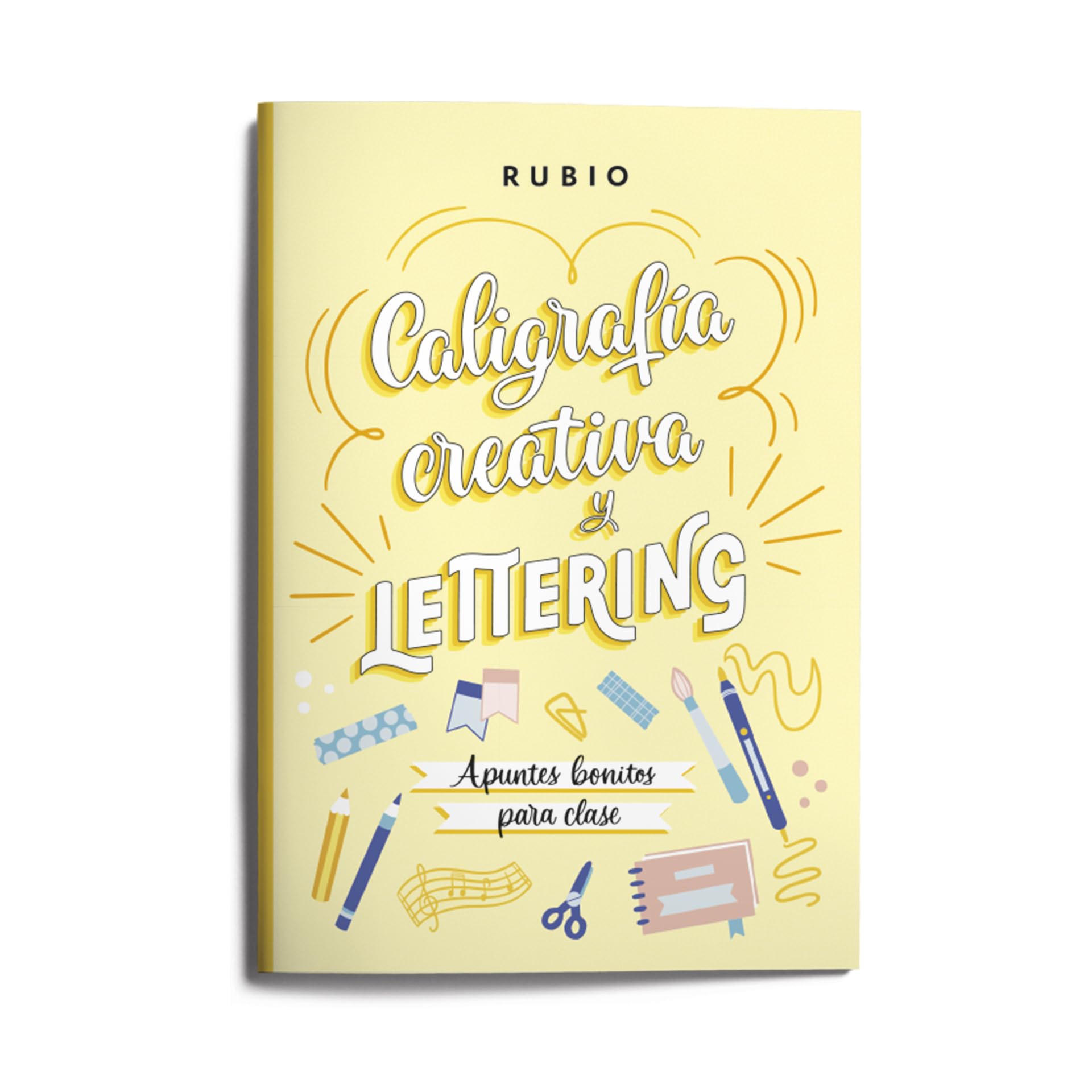 Caligrafía creativa y lettering. Apuntes bonitos para clase | RUBIO Lettering