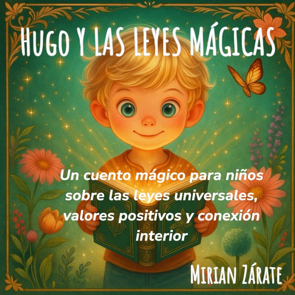 Libro: Hugo y las Leyes Mágicas: explora las leyes universales, invitando a reflexionar sobre el mundo interior, la conexión con el universo y el papel único de cada niño en el mundo. (Spanish Edition)