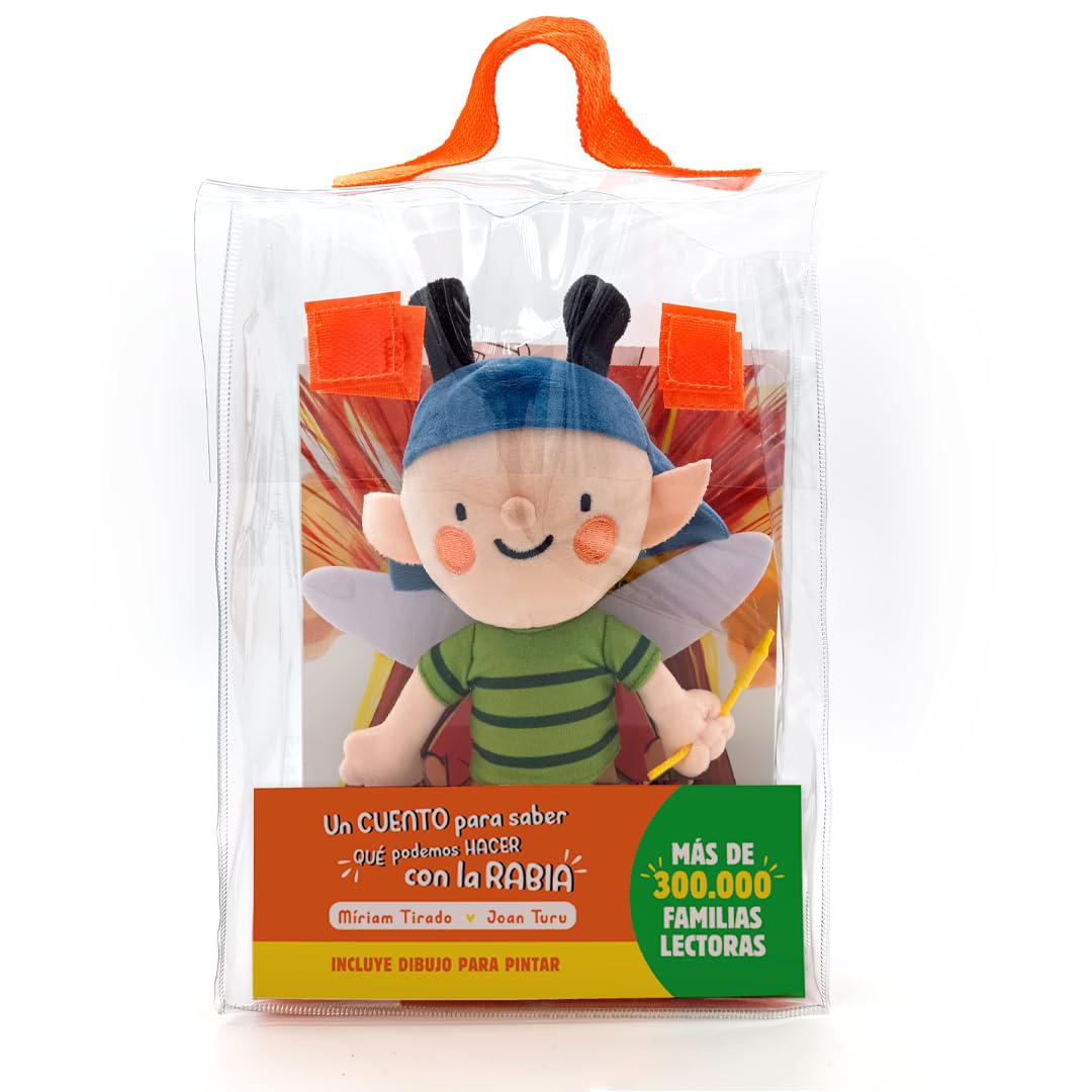 Pack Tengo un volcán: Libro + Peluche. El pack emocional para los más pequeños. Míriam Tirado y Joan Turu. +4 años. (Calita)
