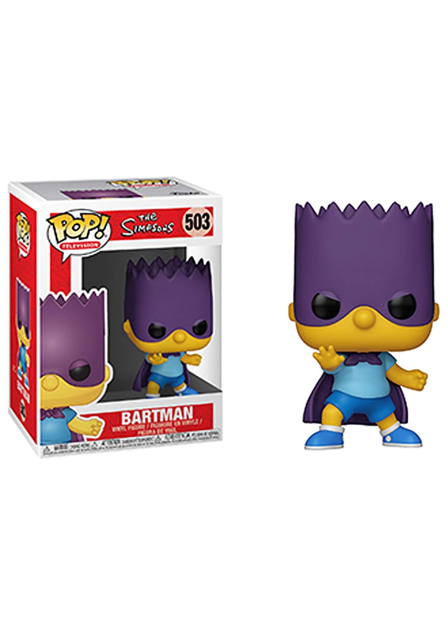 Funko Pop! Animación: Simpsons - Bart-Bartman