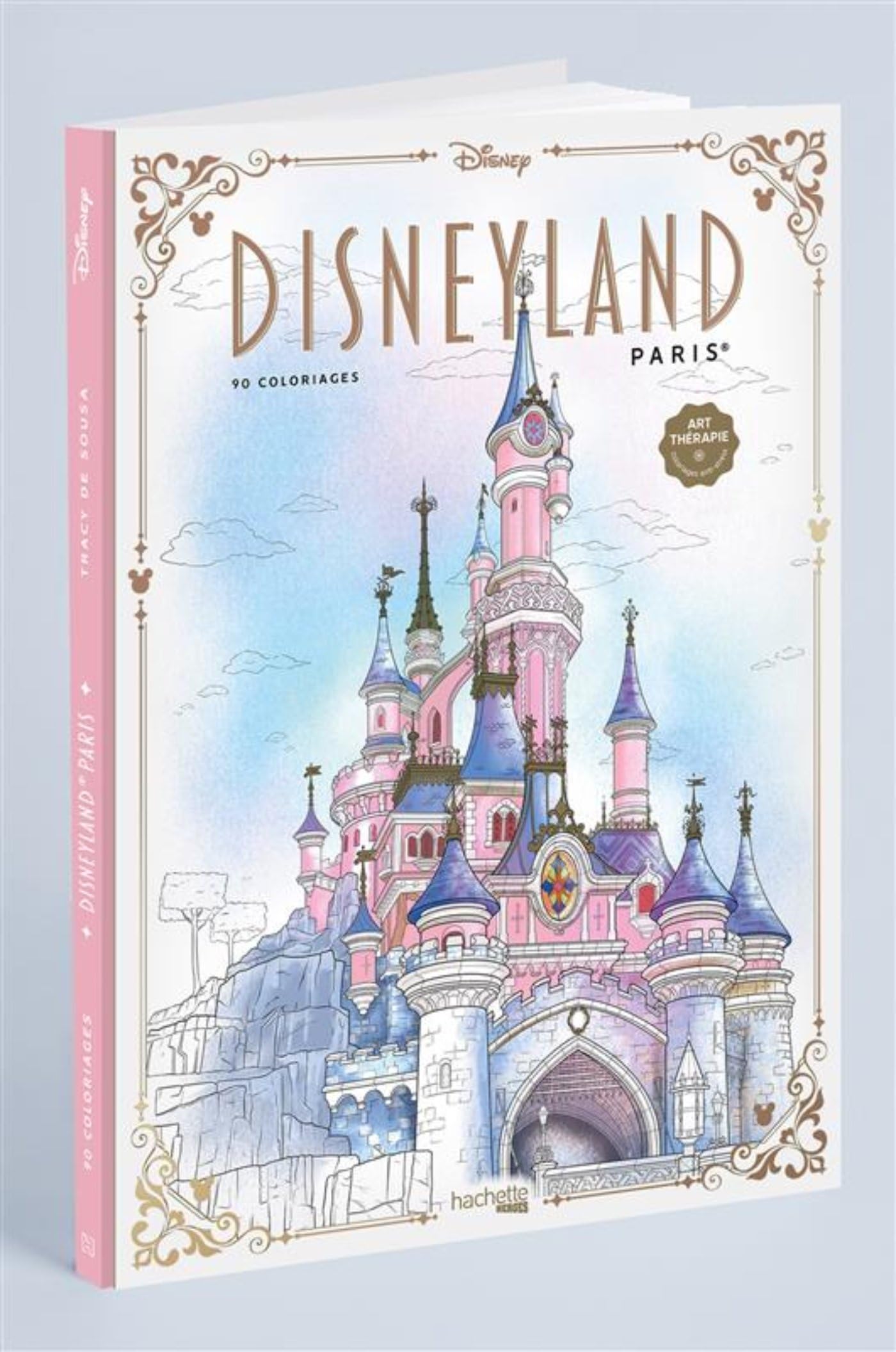 Libro: Disneyland Paris: 90 coloriages